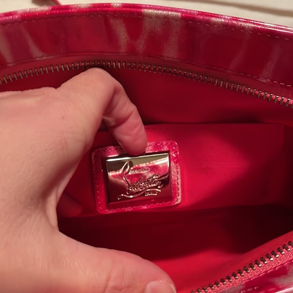 *SOLD* Authentic Christian Louboutin Loubiposh Spiked Handbag - Picture 3 of 7